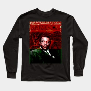 Marcus Garvey Jamaican Freedom Fighter Long Sleeve T-Shirt